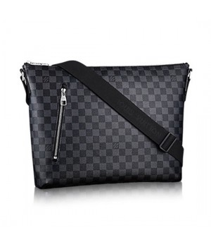 Louis Vuitton N41106 Mick MM Messenger Bag Damier Graphite Canvas