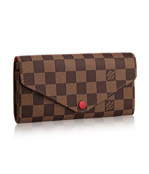 Louis Vuitton N63543 Josephine Wallet Damier Ebene Canvas