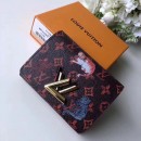 Louis Vuitton Catogram Cats and Dogs Twist Compact Walet M63889 Brown 2019 (TINO-8122519 )