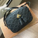 Louis Vuitton Saintonge Tassel Handbag M44593 Black 2019 (LVSJ-9031443 )