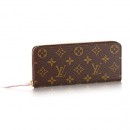 Louis Vuitton M61298 Clemence Wallet Monogram Canvas