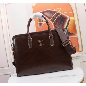 Louis Vuitton Bags Men LV briefcase 8321-1 39X30X8cm WP 2colour