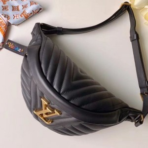 Louis Vuitton New Wave Bumbag/Belt Bag M53750 Black 2019 (FANG-9042316 )
