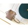 Louis Vuitton NANO LOCKME BUCKET M68709 cream